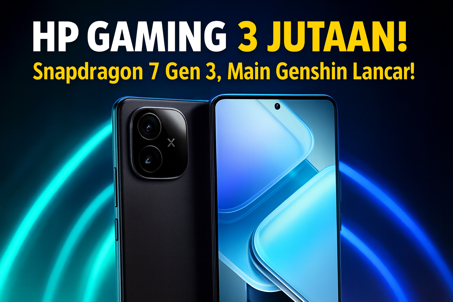 IQOO Z9 HP Gaming Murah Harga Rp3 Jutaan, Performa Gahar dan Desain Stylish