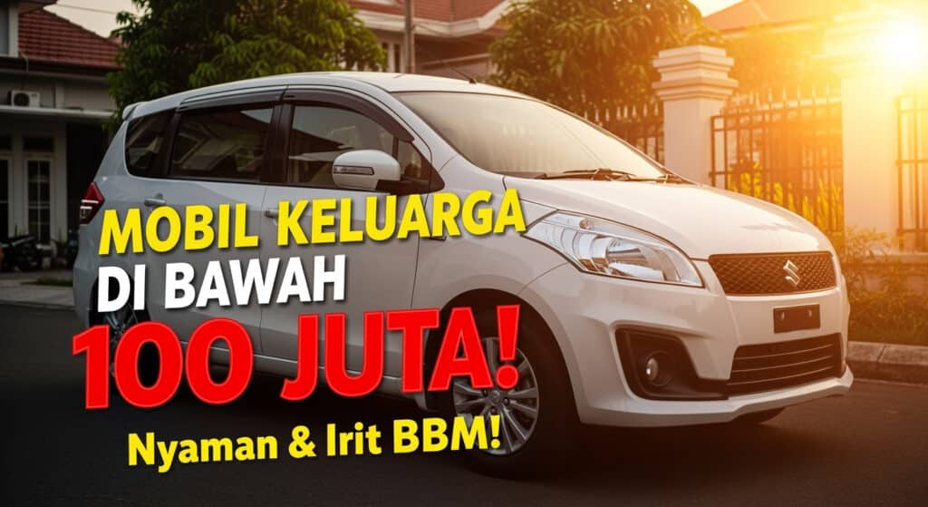 5 Mobil Keluarga Murah di Bawah 100 Juta, Nyaman dan Fitur Lengkap untuk Perjalanan Jauh
