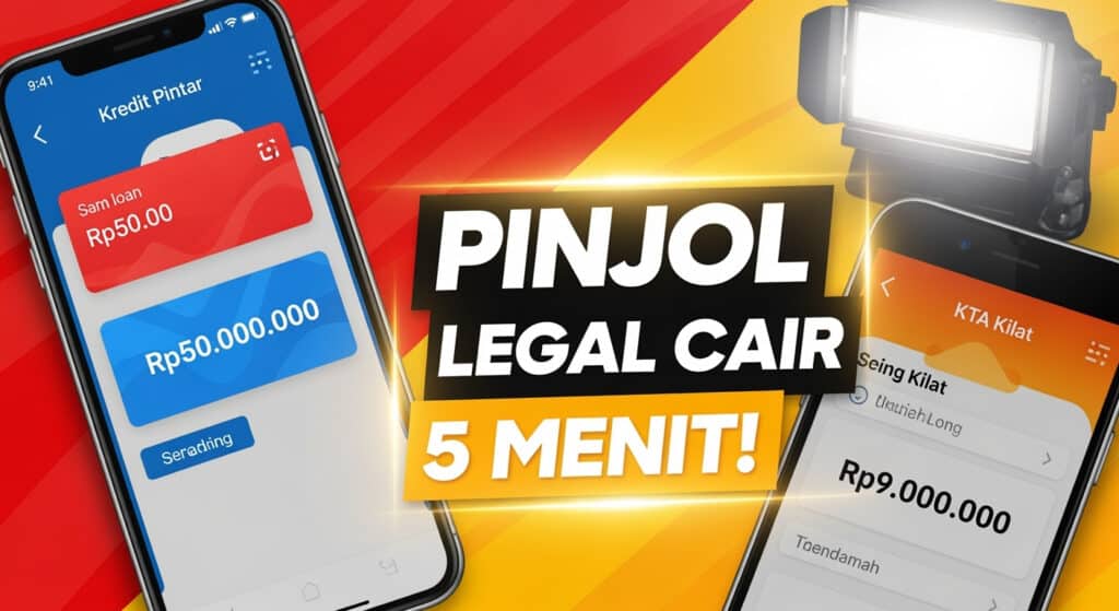 5 Aplikasi Pinjaman Online Terbaik 2025 Legal OJK, Cair Kilat Hanya Modal KTP dan Bunga Rendah