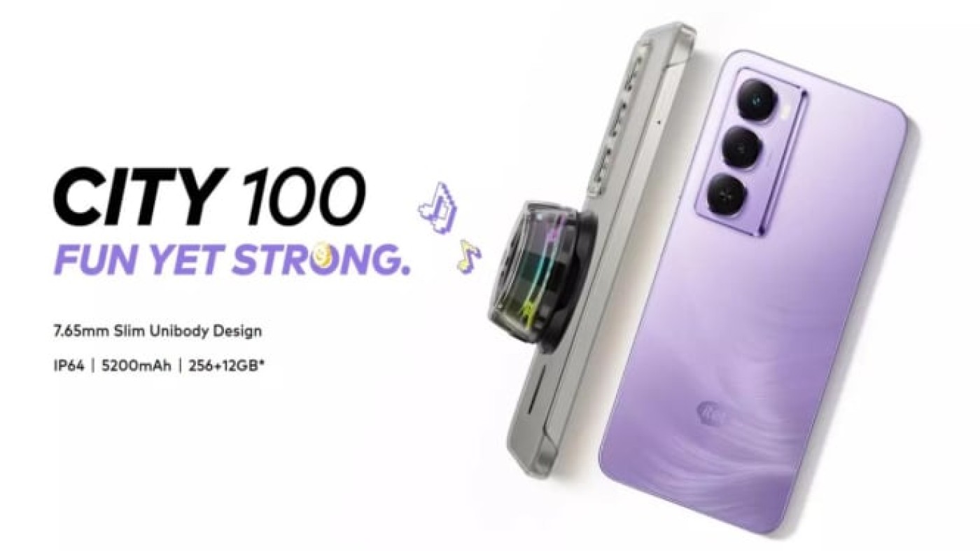 Itel City 100: HP Sejutaan RAM 16GB, Tahan Air & Layar 90Hz Tipis!