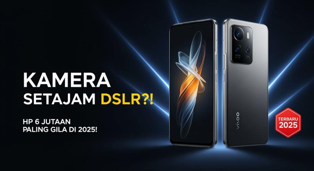 9 Rekomendasi HP 6 Jutaan Terbaik 2025, Fitur Flagship Harga Terjangkau untuk Semua