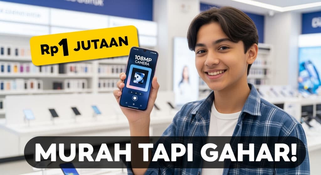 7 HP Murah Rp1 Jutaan Terbaik 2025 Kencang dan Tahan Banting, Cocok untuk Gaming