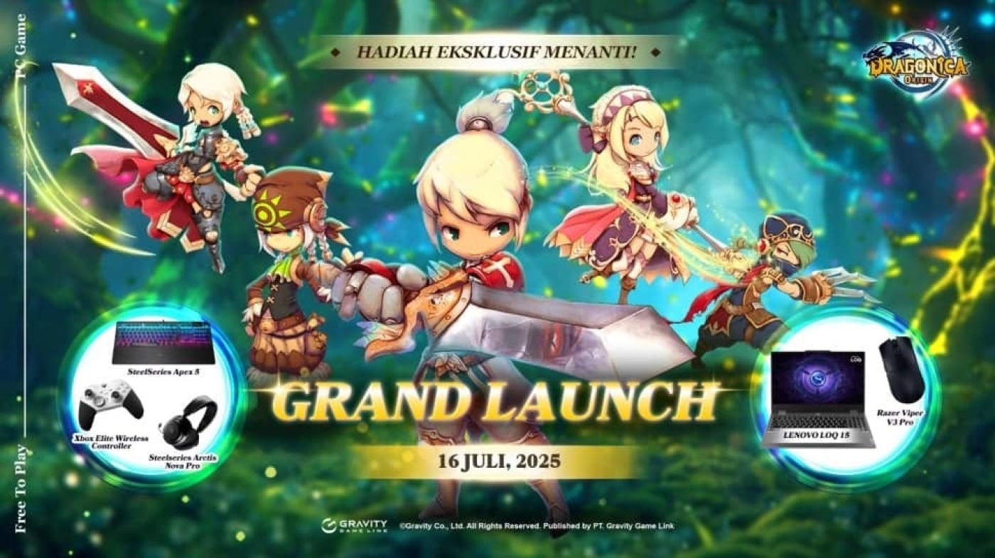 Dragonica Origin Rilis: Siap Jadi Dragon Slayer Terhebat? Rebut Gear Langka!