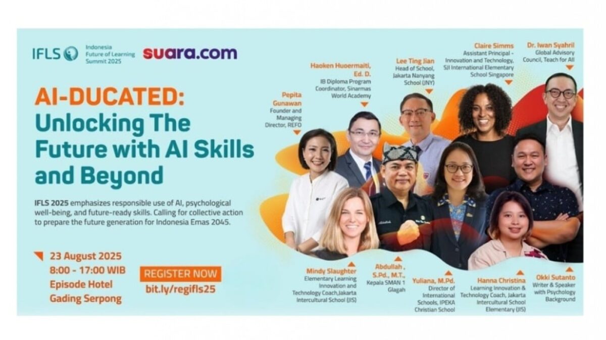 Indonesia Future of Learning Summit 2025: Mewujudkan Pendidikan Adaptif dan Berkelanjutan