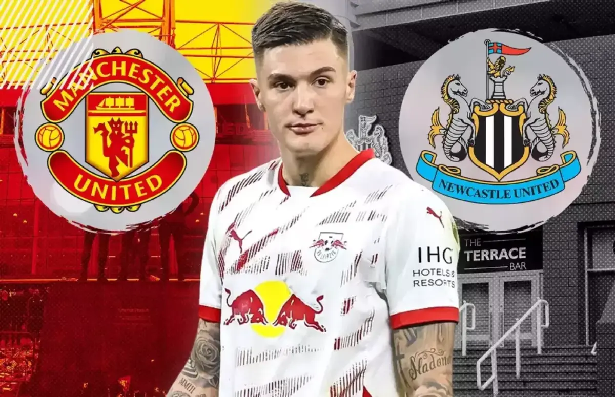 Benjamin Sesko Belum Pilih Klub: MU dan Newcastle Terlibat Adu Duit