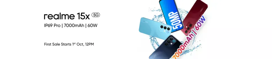 Realme 15x 5G Resmi Rilis 1 Oktober, Baterai 7.000mAh & Kamera 50MP Jadi Andalan!