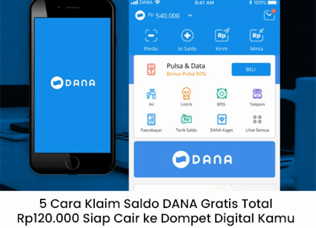 5 Cara Klaim Saldo DANA Gratis Rp120.000, Langsung Cair ke Dompet Digital Kamu!