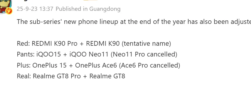 iQoo Neo 11 Pro Dibatalkan, iQoo Neo 11 Meluncur dengan Snapdragon 8 Elite: Fakta dan Bocoran!