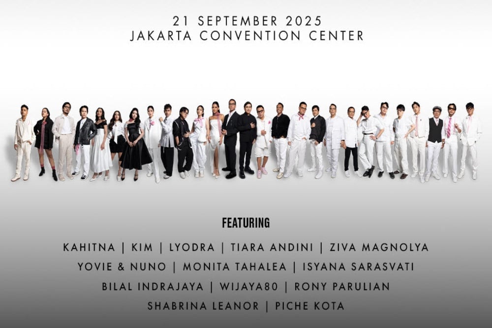 Sederet Musisi Tampil di Konser 'Miliaran Cinta' Yovie & Andi Rianto Malam Ini