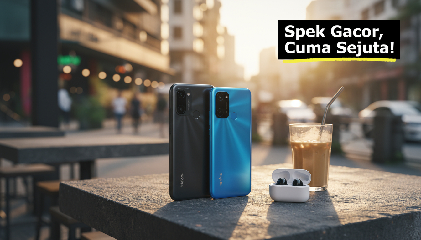 4 Smartphone Keluaran Terbaru 2025 Harga 1 Jutaan dengan Spek Gacor, Wajib Masuk Wishlist!