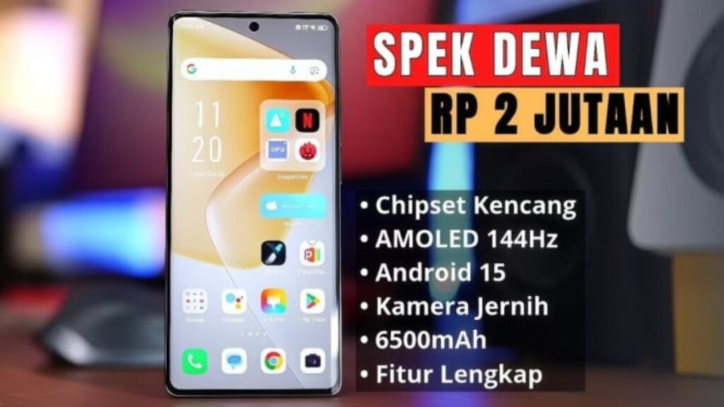 5 HP Layar AMOLED Termurah 2025, Gak Perlu Nabung Lama, Bikin Mata Makin Nyaman