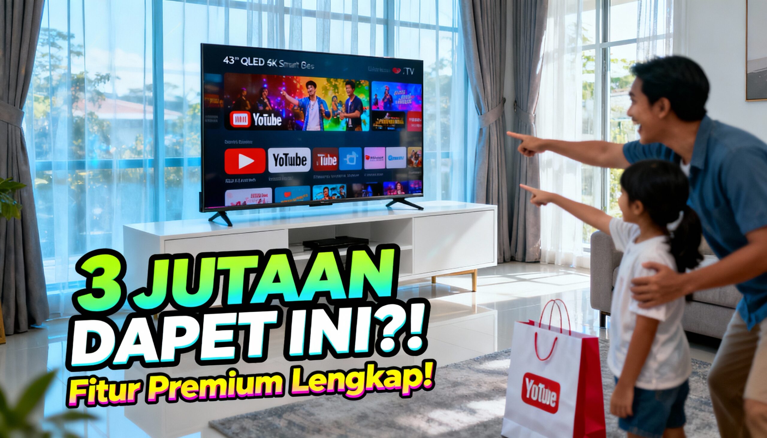 Cari TV 4K Murah? 7 Rekomendasi Ini Harganya Cuma 3 Jutaan, Spesifikasinya Juara Semua