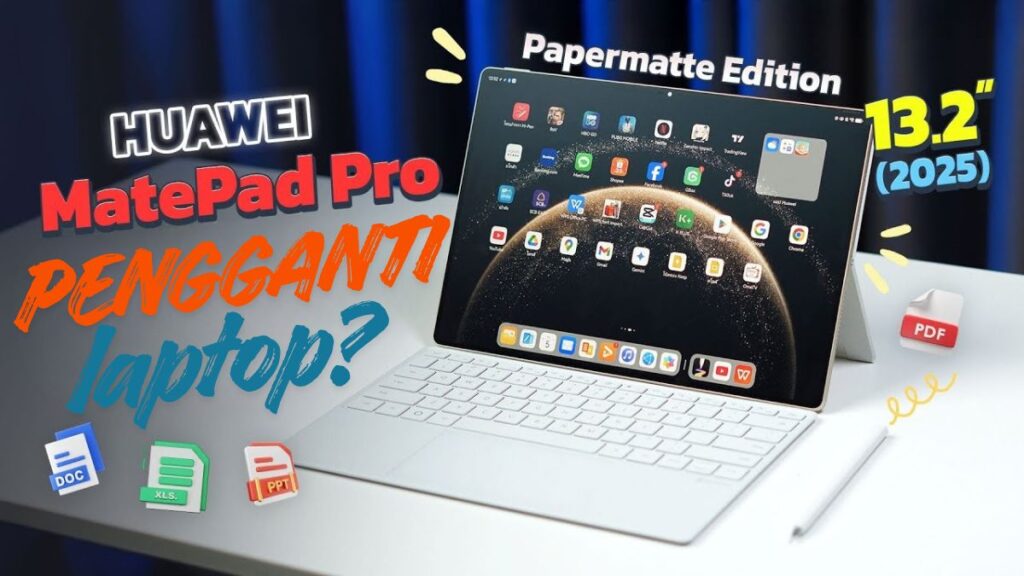 Tablet Huawei MatePad Pro 13.2 Edisi 2025 Ini Bisa Gantikan Laptop, Bonus M Pencil Gen 3!
