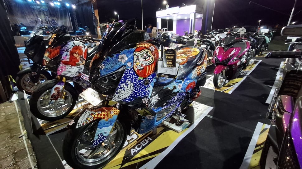 XMAX Tampil Jadi Primadona di Yamaha Customaxi Aceh 2025, Apa Keistimewaannya?