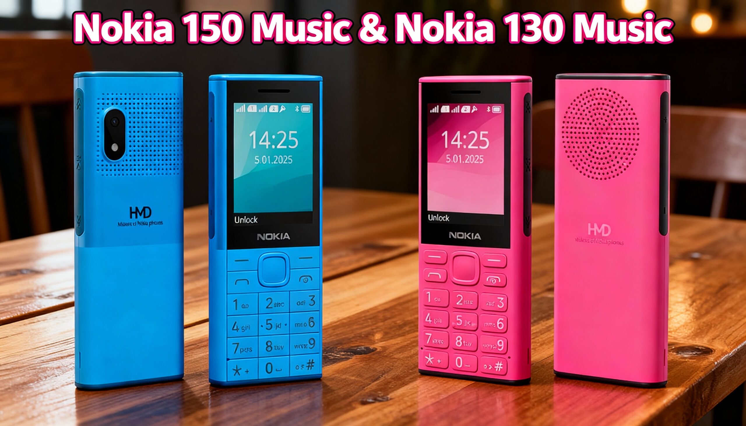 Nokia 150 Music Rp 475 Ribu Resmi Hadir, Baterai Tahan Sebulan Tanpa Cas!