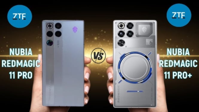ZTE Red Magic 11 Pro vs 11 Pro+: Duel Sengit Raja HP Gaming 2025, Siapa Unggul?