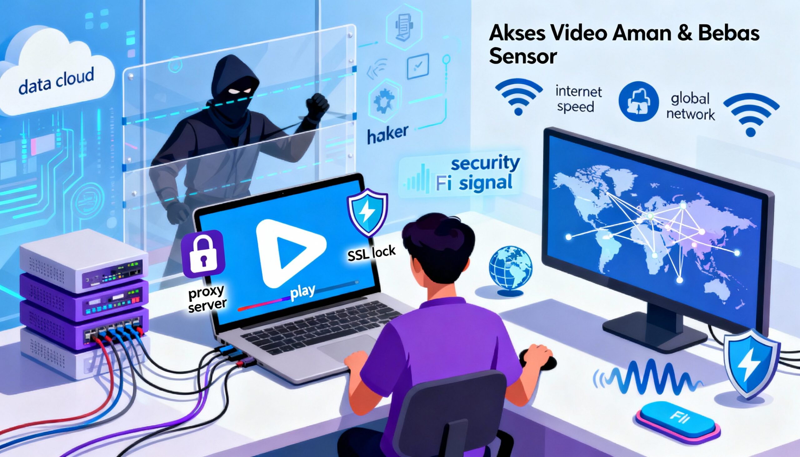 Web Proxy Terbaik Untuk Akses Situs Diblokir Tanpa VPN Langsung Di Browser