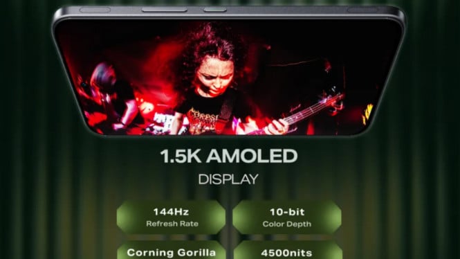 Infinix GT 30 Meluncur dengan Layar AMOLED 144Hz & Chip Dimensity 7400, Intip Spesifikasinya!