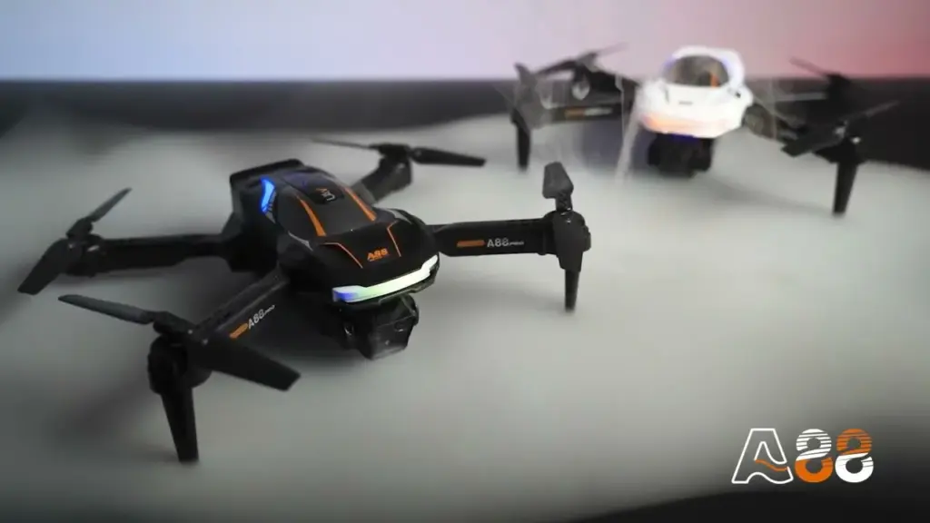 Drone Lipat A88 2.4G 4CH Kamera 8K Terjangkau, Fitur Canggih Harga Bersahabat!