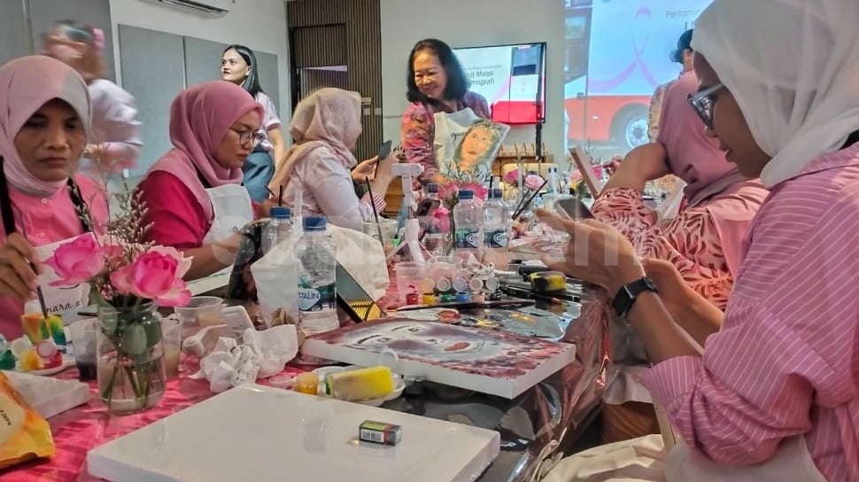 Art Healing Session: Seni sebagai Obat Hati bagi Pejuang dan Penyintas Kanker Payudara