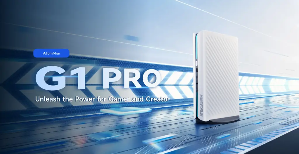 Minisforum Rilis G1 Pro Gaming Mini PC dengan Ryzen 9 8945HX dan RTX 5060 Desktop-Class