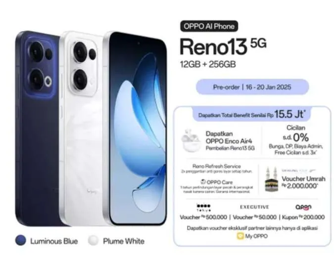 Oppo Reno 13 Usung Kamera Belakang Super Premium, Intip Hasil Jepretan Aslinya di Sini
