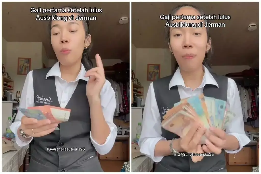 WNI Kerja Waitress di Jerman Spill Gaji: Tembus Rp70 Juta per Bulan, Ini Faktanya