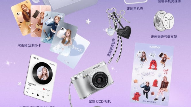 Langka! Oppo Reno 15 Edisi Song Yuqi Rilis Terbatas, Cuma 23 Unit di Dunia!
