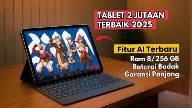 5 Tablet RAM 8GB Harga 2 Jutaan, Anti Lemot untuk Kerja dan Belajar Efektif!