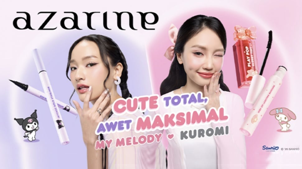 Azarine x Sanrio Series: Kolaborasi Make-Up Ter-cute yang Wajib Kamu Coba Tahun Ini!