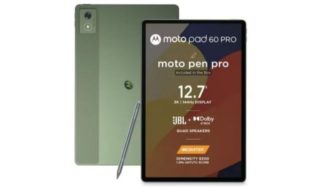 Motorola Moto Tab 60 Lite: Tablet Sejutaan Bodi Aluminium Premium, Performa dan Fitur Unggulan!