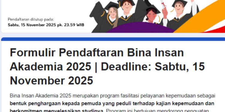 Bantuan Dana Penelitian Kemenpora 2025: Rp10 Juta untuk Mahasiswa S1-S3, Simak Syarat Lengkapnya