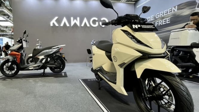 Bangga! Motor Listrik Cikarang Tampil Gagah di Pameran Internasional EICMA 2025