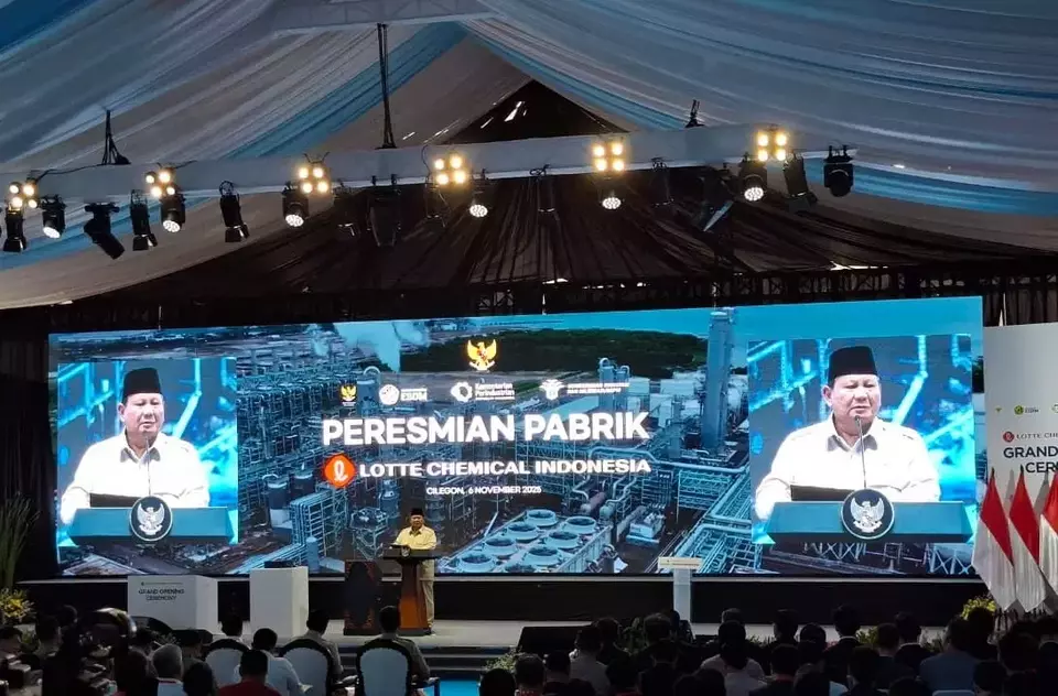Prabowo Resmikan Pabrik Petrokimia Lotte Chemical Senilai Rp 65 T, Ini Dampaknya!