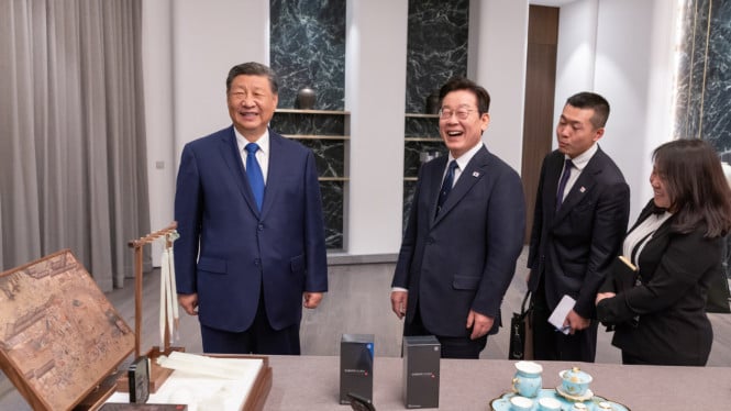 Diberi Ponsel Xiaomi oleh Xin Jinping, Presiden Korsel Pertanyakan Keamanan