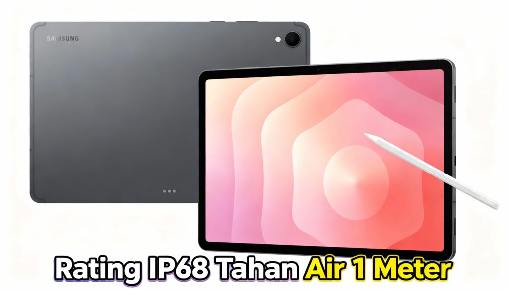 Tablet Anti Air Samsung Galaxy Tab S11 Dilengkapi IP68, Tahan Air Sedalam 1 Meter