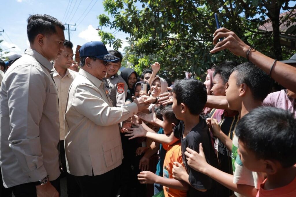 Prabowo Dijadwalkan Kunjungi Penyintas Banjir untuk Rayakan Tahun Baru Bersama