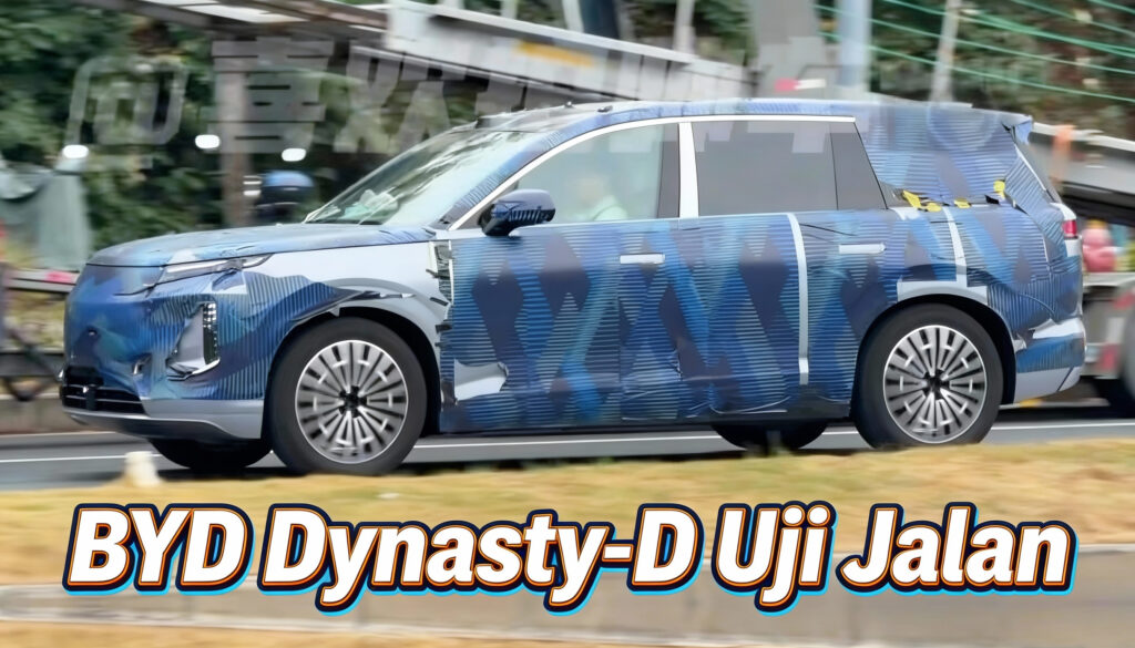 Tertangkap Kamera, BYD Dynasty-D Uji Jalan dengan Teknologi Kemudi Roda Belakang