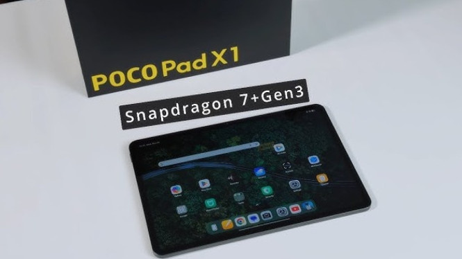 Poco Pad X1 Gaming Snapdragon 7 Plus Gen 3: Tablet Harga Terjangkau dengan Performa Unggul