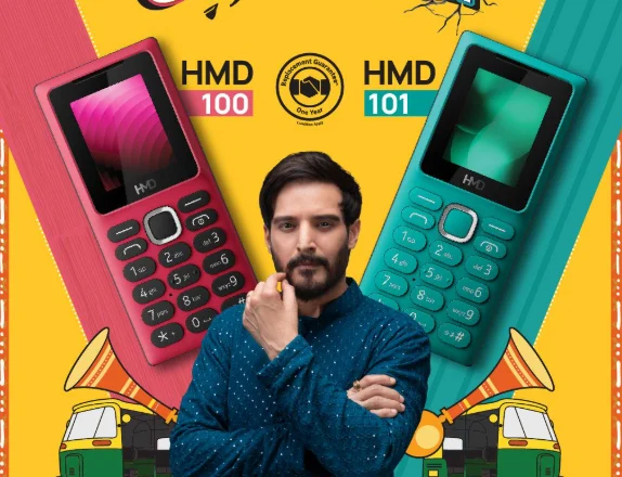 HMD 100 dan HMD 101 Resmi Rilis dengan OS S30+ dan Daya Tahan Baterai Lama