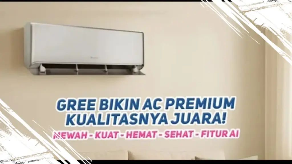 AC Gree GWC 05COO3 Low Watt: Hemat Listrik dengan Garansi Kompresor 10 Tahun