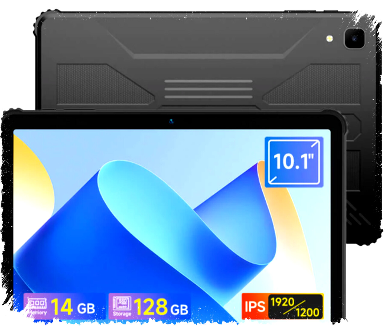 Tablet Rugged BMAX I10 S Pro: Layar 10,1 inci, Baterai 10.000mAh, Tahan Air dan Debu IP68