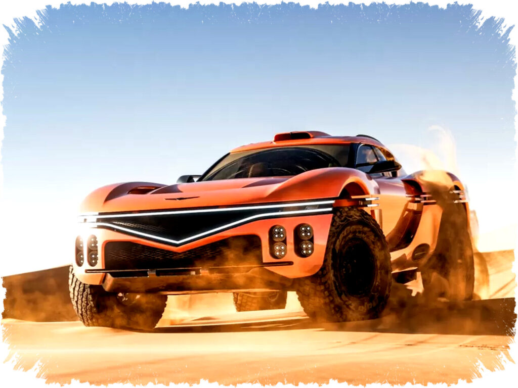 Genesis Perkenalkan X Skorpio Concept, SUV Off-Road Ekstrem Bertenaga V8 1.115 PS untuk Medan Gurun