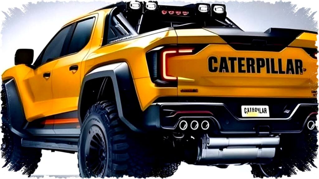 Pick Up Caterpillar: Perpaduan Gahar Medan Berat dan Stylish di Jalan Raya, Wajib Tahu!