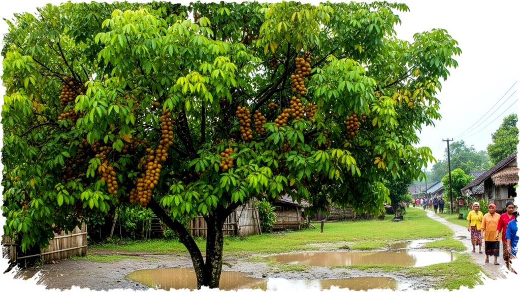 6 Kesalahan Merawat Pohon Duku saat Hujan yang Bikin Gagal Panen, Hindari Sekarang!