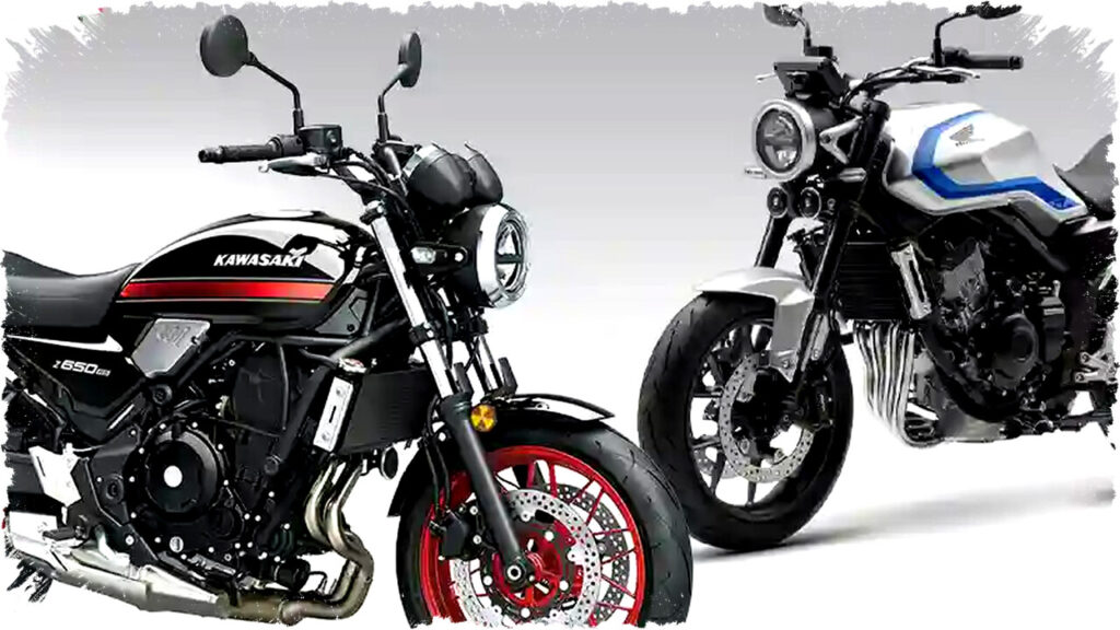 Honda CB500 Super Four vs Kawasaki Z650RS: Bandingkan Moge Naked Klasik, Pilih Sesuai Gaya Anda!