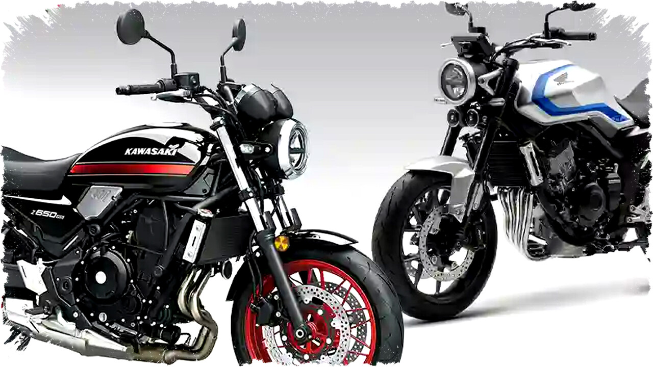 Honda CB500 Super Four vs Kawasaki Z650RS: Bandingkan Moge Naked Klasik, Pilih Sesuai Gaya Anda!