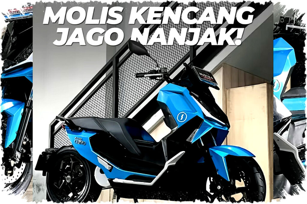 Alva Servo X Motor Listrik dengan Baterai Tanam LFP, Boost Charger & Tahan Suhu Ekstrem