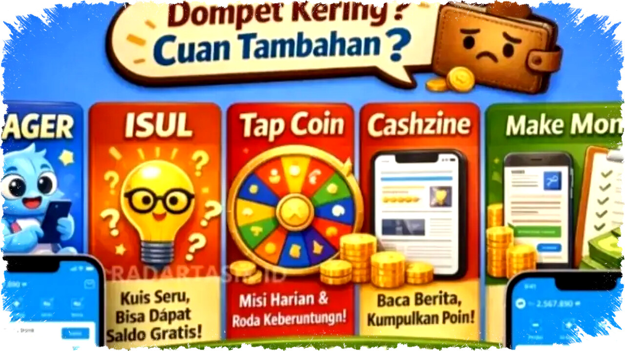 5 Apk di Play Store yang Dikabarkan Beri Hadiah Saldo DANA Gratis 2026, Langsung Cair!