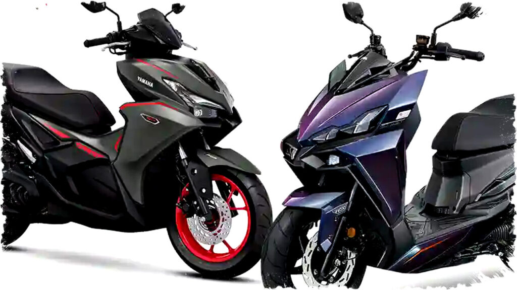 SYM DRGBT vs Yamaha Aerox Alpha: Skutik Sporty 150cc dengan Fitur Modern dan Karakter Unik